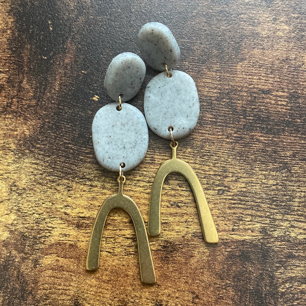 Homemade Clay Earrings